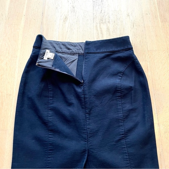 J.Crew Blue Pencil Skirt US2 - Picture 5 of 7